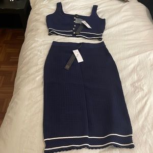 House of Harlow 1960 2 piece set